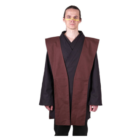 Bavlněný tabard Jedi - hnědý, velikost M