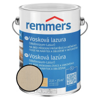Lazura vosková Remmers antická šedá, 2,5 l