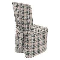 Dekoria Návlek na židli, růžovo-šedo-černé pepito, 45 x 94 cm, SALE - doprodej, 137-75