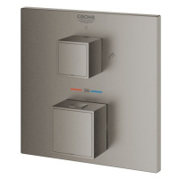 Termostat GROHE Grohtherm Cube bez podomítkového tělesa kartáčovaný Hard Graphite 24155AL0