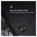 Blumfeldt Heatspot, infračervený ohřívač, terasový, 900/1200/2100 W, IR ComfortHeat, černý