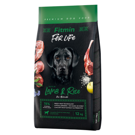 Fitmin Dog For Life Adult Lamb & Rice - 12 kg