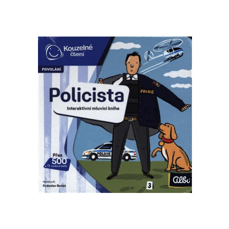Kouzelné čtení - minikniha povolání Policista Albi