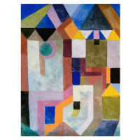 Obrazová reprodukce Colourful Architecture, Paul Klee, 30 × 40 cm