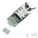 Datacom Plug STP CAT7(6A) 8p8c- RJ45 drát (10ks)