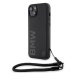 Kryt BMW BMHCP15M23RMRLK iPhone 15 Plus 6.7" black hardcase Signature Leather Wordmark Cord (BMH