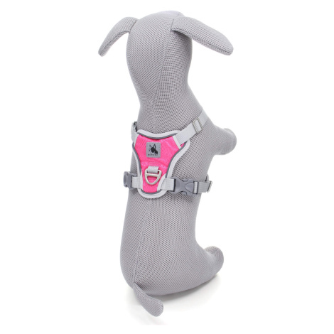 Vsepropejska Ricota sportovní kšíry pro psa | 36 – 73 cm Barva: Růžová, Obvod hrudníku: 36 - 45 
