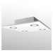 Evotec Čtvercové LED stropní světlo Pano, bílá