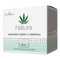 Cannaderm Natura lázeňské mýdlo s rašelinou 80g