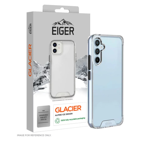 Kryt Eiger Glacier Case for Samsung Galaxy A34 5G in Clear (EGCA00460) Eiger Glass