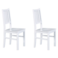 Inter Link Židle Westerland, 2 kusy (dining room#household/office chair, bílá)