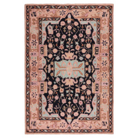 Růžový ručně tkaný vlněný koberec 160x230 cm Blossom Traditional – Flair Rugs