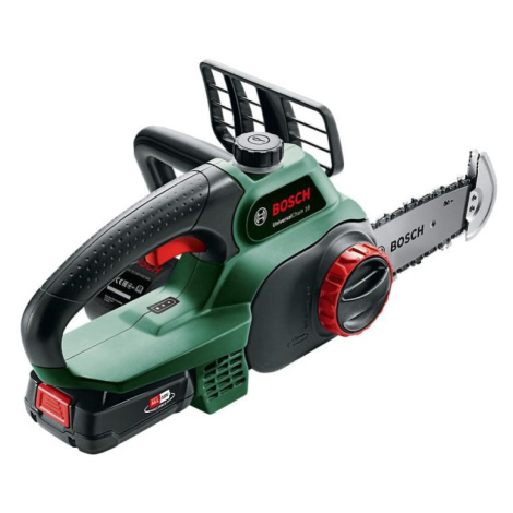 BOSCH UniversalChain 18, akumulátorová řetězová pila, 18 V, lišta 20 cm, rychlost řezu 4.5 m/s