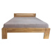 Oak´s Dubová postel Grandioso 4 cm masiv cink - 160x200 cm
