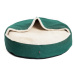 NUFNUF Luxusní pelech pro psy BED BUD - smaragdově zelená Velikost: S   (55 x 15)