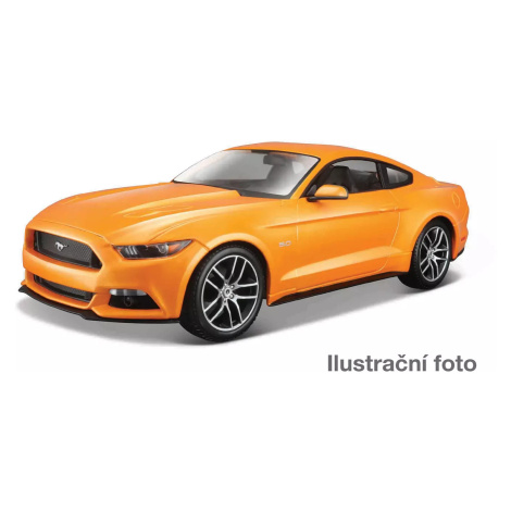 Maisto - 2015 Ford Mustang GT, metal oranžová, 1:18