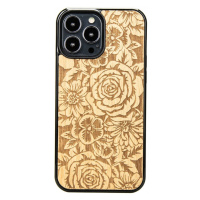 Pouzdro Bewood pro iPhone 13 Pro Max Růže Aniegre