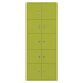 BISLEY LateralFile™ Lodge, s 10 uzamykatelnými boxy, výška vždy 375 mm, zelená