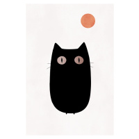 Ilustrace The Cat, Kubistika, (26.7 x 40 cm)