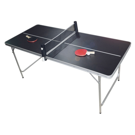 BeerCup Alley, stolní tenis, skládací, se síťkou, 2 raketami, 6 míčky, držáky na míčky