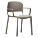 PEDRALI - Židle s područkami DOME 265 DS - béžová