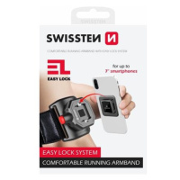 SWISSTEN EASY LOCK ARMBAND 8595217478794 Černá