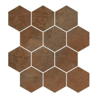 Mozaika Dom Urbanica Corten 35x37,5 cm mat URM50E