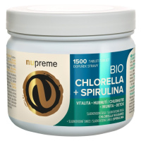 Chlorella+Spirulina tbl.1500 BIO NUPREME