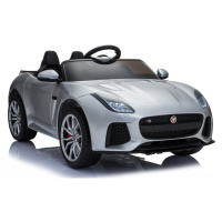 Elektrické autíčko Jaguar F-Type lakované stříbrné