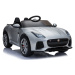 Elektrické autíčko Jaguar F-Type lakované stříbrné