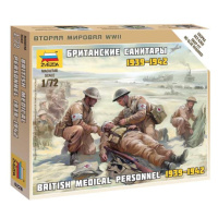 Wargames (WWII) figurky 6228 - British Medic Team (1:72)