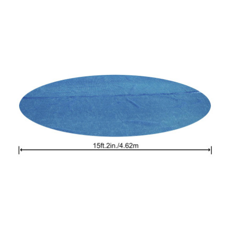BESTWAY 58253 - Solarní plachta na bazén 462 cm modrá kulatá
