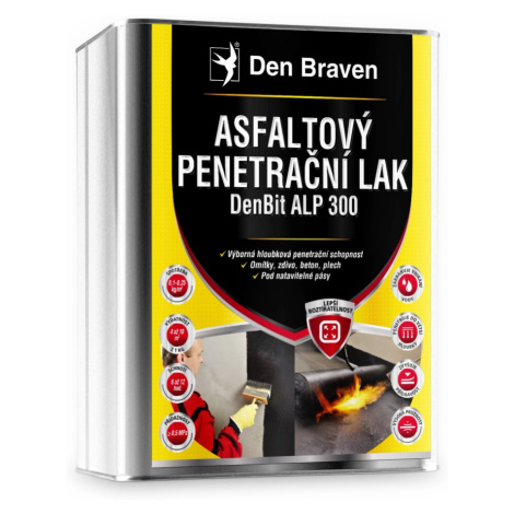 Asfaltový penetrační lak ALP300 - 4 kg DenBit FE kanystr Den Braven