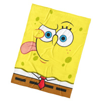 Carbotex Dětská deka Sponge Bob Emoji 150x200 cm