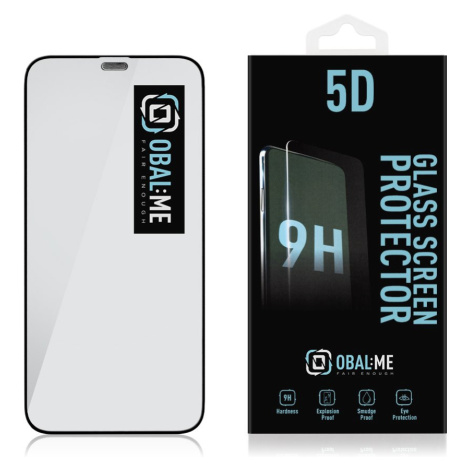 Tvrzené sklo Obal:Me 5D pro Apple iPhone 12 mini, černá
