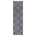 NORTHRUGS - Hanse Home koberce Kusový koberec Twin-Wendeteppiche 105461 Night Silver – na ven i 