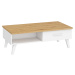 ArtCross Konferenční stolek NORDIS-07 | 2D Barva: Dub sonoma tmavý/bílá