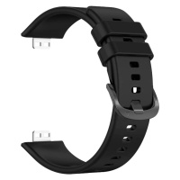 Silikonový řemínek FIXED Silicone Strap pro Huawei Watch FIT, černá