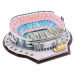 Fotbalový stadion Camp Nou Barcelona Fc 3D puzzle