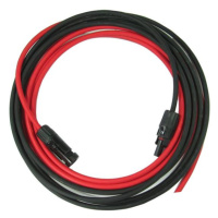 Solární kabel 4mm2, červený+černý s konektory MC4, 10m