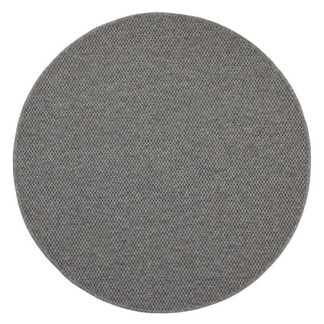 Vopi koberce Kusový koberec Nature hnědý kruh - 400x400 (průměr) kruh cm