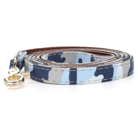 Vsepropejska Violeta maskáčové vodítko pro psa | 120 cm Barva: Modrá, Šířka vodítka: 1,2 cm