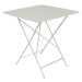 Fermob Skládací stolek BISTRO 71x71 cm - Jílová šedá (jemná struktura)