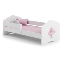 ArtAdrk Dětská postel CASIMO | se zábranou Provedení: Balerína
