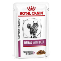 Royal Canin VD Cat kaps. Renal with beef 12 × 85 g