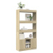 vidaXL Skříň highboard dub sonoma 92 x 33 x 180 cm kompozitní dřevo