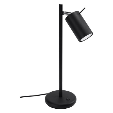 SL.1091 - Stolní lampa RING 1xGU10/40W/230V černá Donoci