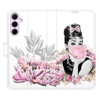 iSaprio Flip pouzdro Girl with bubble pro Samsung Galaxy A35 5G