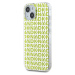 Zadní kryt DKNY PC/TPU Repeat Pattern pro Apple iPhone 15, žlutá