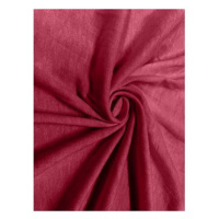 CHANAR Prostěradlo Jersey STANDARD 90 × 200 cm, červené